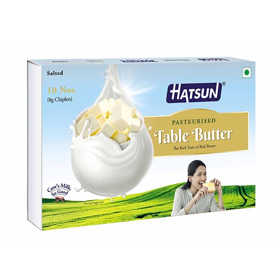 Hatsun Table Butter Chiplets 80gm