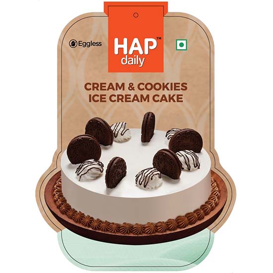Cream & Cookies Cake